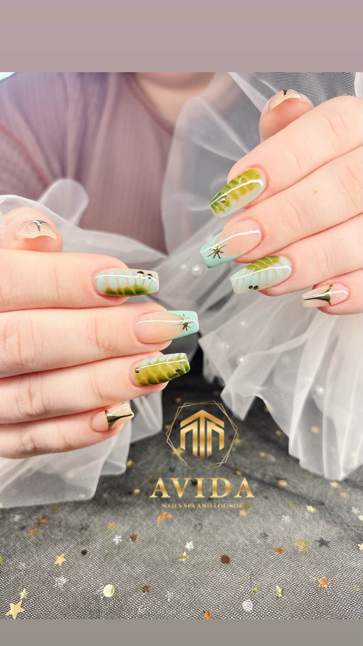 Nail design from Avida Nails Spa
