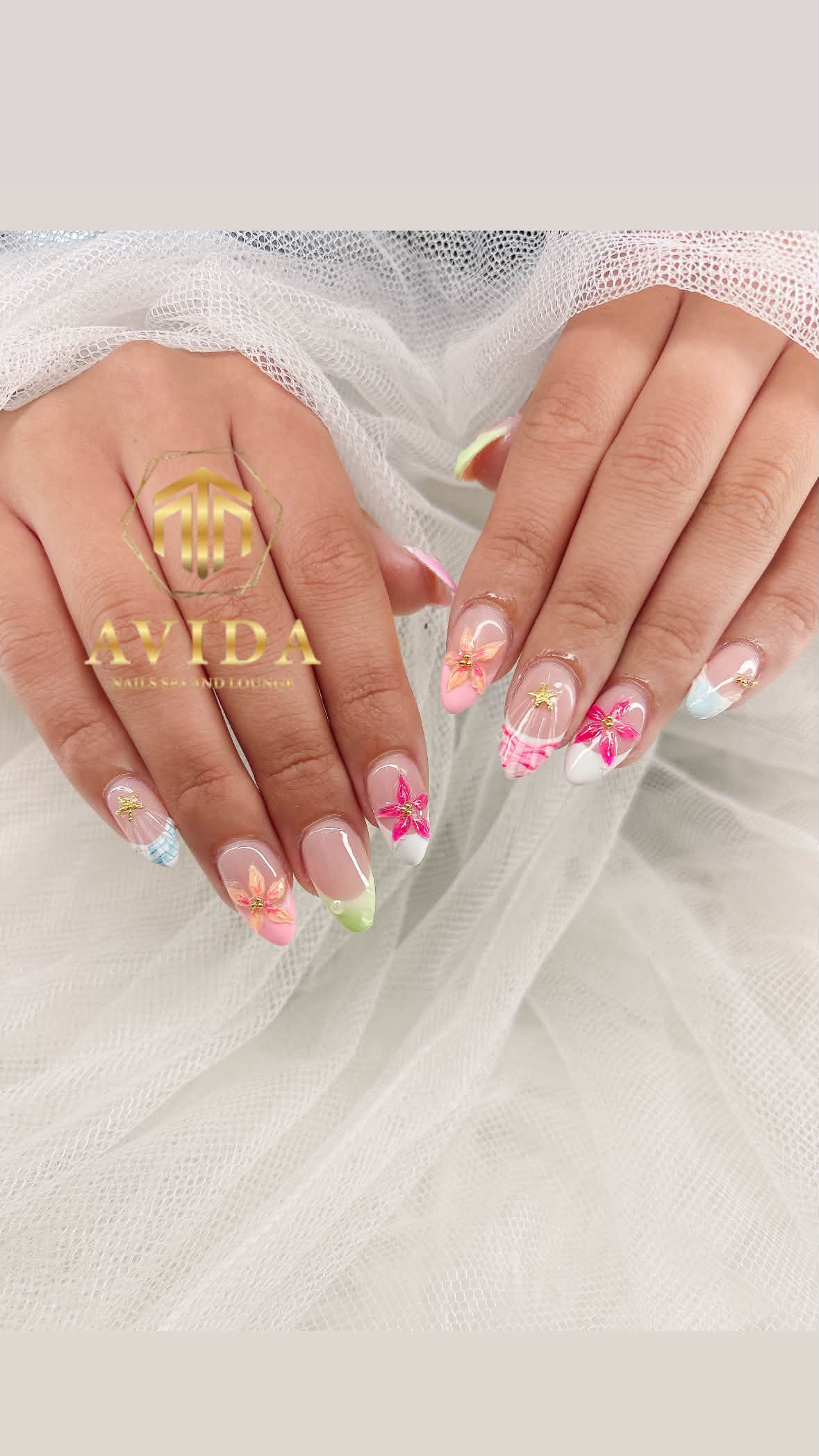 Nail design from Avida Nails Spa