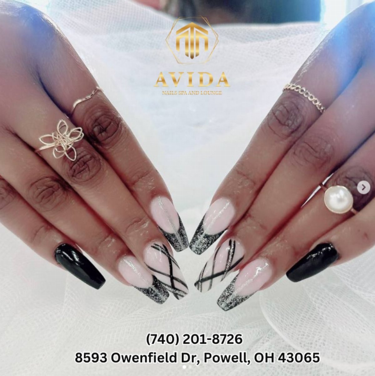 Nail design from Avida Nails Spa