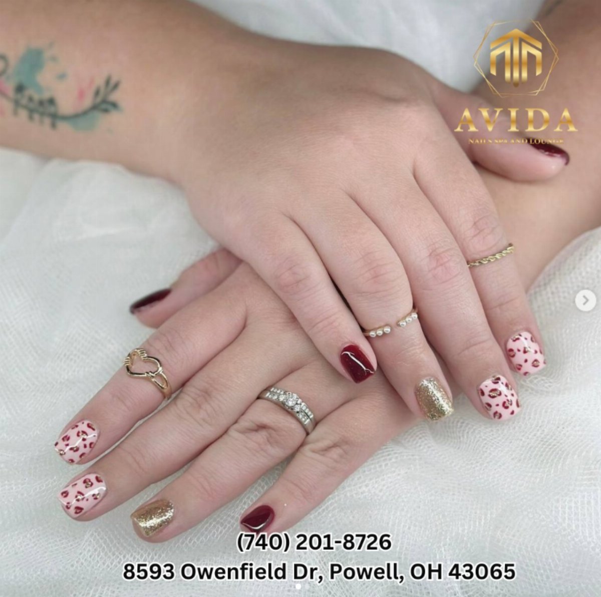 Nail design from Avida Nails Spa